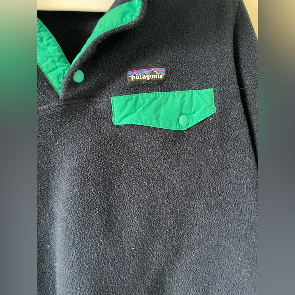 Patagonia Synchilla Snapt Pullover Size Medium - image 3
